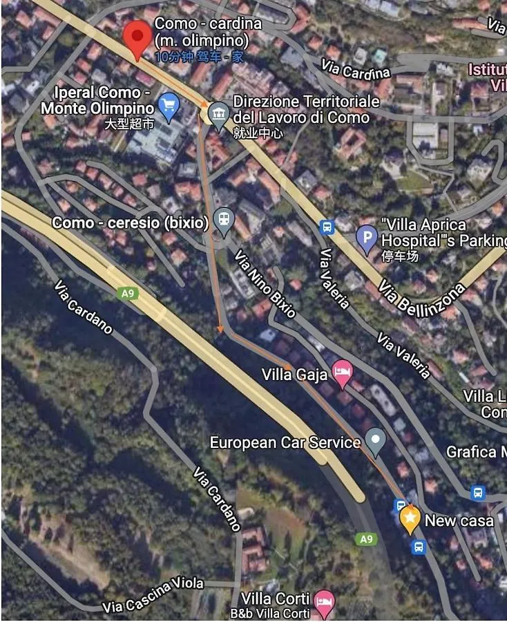 Bed and Breakfast Casa Ling -Ac - Parking-2Bathrooms Όπως